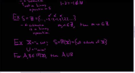 Definition of Binary Operation, Commutativity, and Examples Video | Binary operation, Math ...