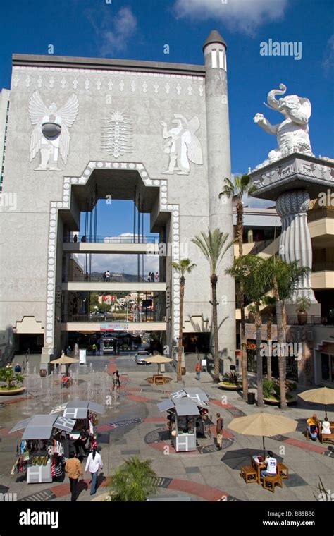 Hollywood and Highland Center in Hollywood Los Angeles California USA ...