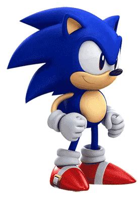 Classic Sonic Transparent GIF