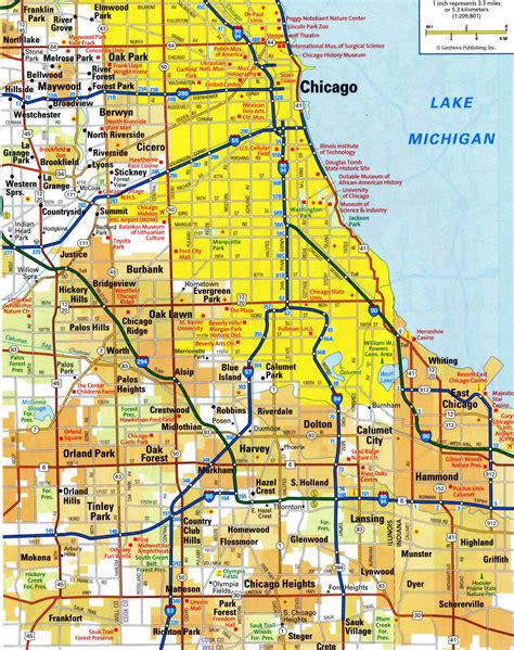 Chicago Toll Road Map