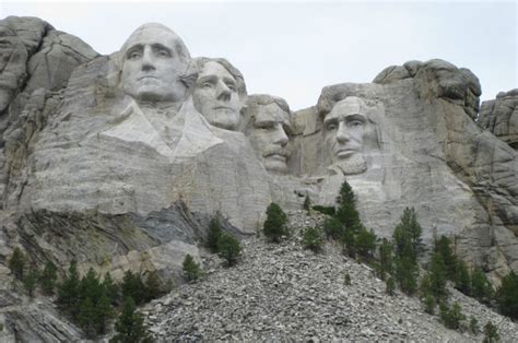 Climbing Mount Rushmore