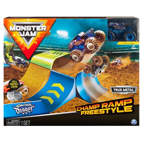 Spin Master - Monster Jam Monster Jam, Official Champ Ramp Freestyle ...