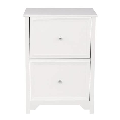 Home Decorators Collection Oxford White 28.5 in. File Cabinet-2914400410 - The Home Depot