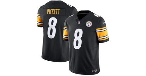 Nike Kenny Pickett Black Pittsburgh Steelers Vapor F.u.s.e. Limited ...