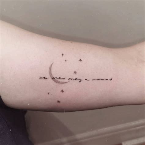 [UPDATED] 50+ Moon and Star Tattoos for Your Magical Side