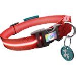 Customer Reviews: Squeaker Poochlight Light Up Flashing Collar (X-Small) Lava Red ...