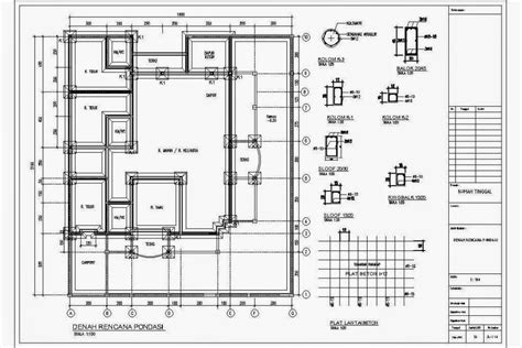 Gambar Pondasi Rumah Minimalis 3 Kamar Dawn Hullender Gambar Rencana Lengkap di Rebanas - Rebanas