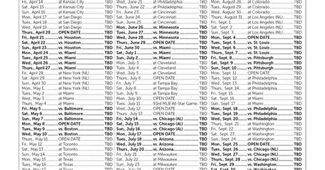 Atlanta Braves Printable Schedule 2023 - Printable Word Searches