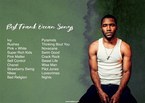 TOP 20: Best Frank Ocean Songs - Endante