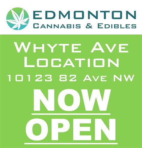 Edmonton Cannabis & Edibles – Whyte Ave Edmonton – Edmonton Cannabis ...