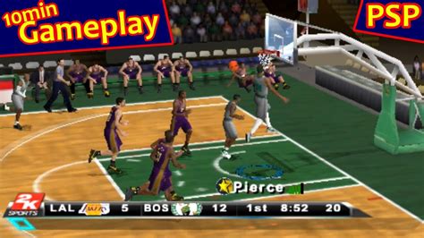 NBA 2K10 ... (PSP) Gameplay - YouTube