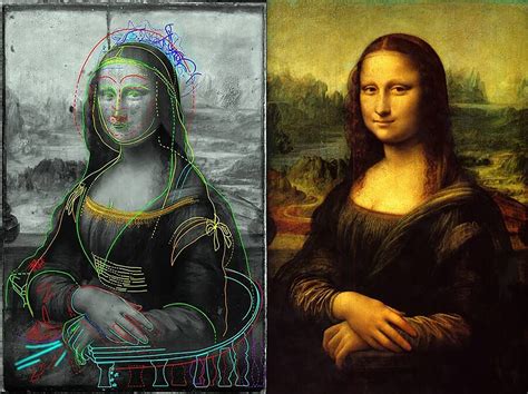 Leonardo da Vinci: Un dibujo secreto reveló una Mona Lisa muy diferente ...