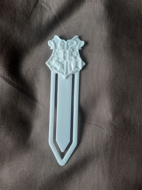 3D printed harry potter bookmark hogwarts logo | eBay