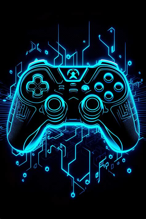 Blue Gaming Controller Wallpapers - Wallpaper Cave