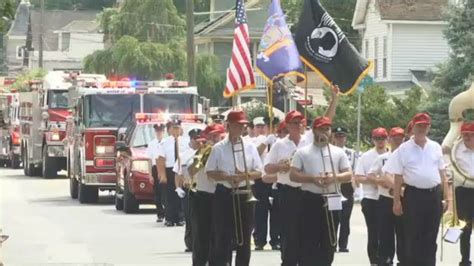 Port Jervis celebrates firefighters at parade