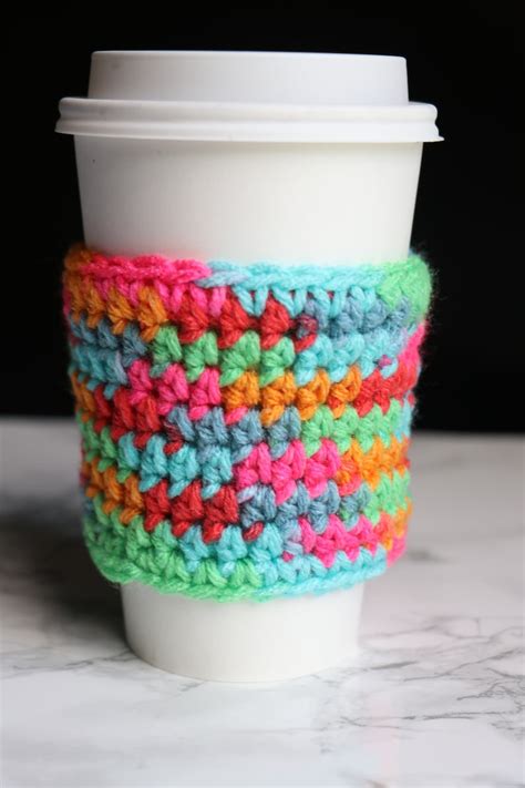 Cup Cozy Crochet Pattern Crochet Cup Cozy Pattern Easy - Etsy