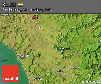 Free Satellite Map of Kudāl