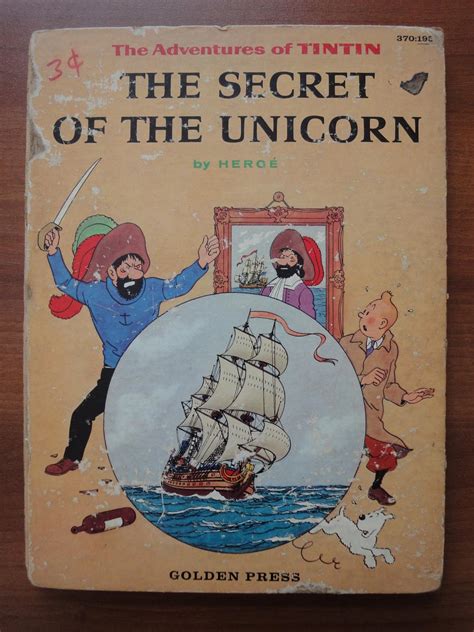 The Adventures of Tintin: The Secret of the Unicorn - 1st and only American Edition from Golden ...