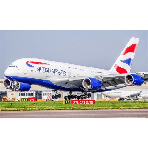 British Airways A380 LHR Take Off – planegifts