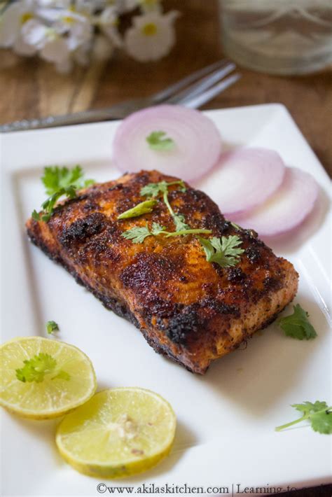 Indian style Salmon Fish Fry | Salmon Fish Fry - Learning-to-cook