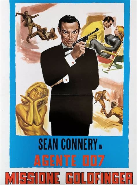 James Bond 007: Goldfinger - Sean Connery - Poster, - Catawiki