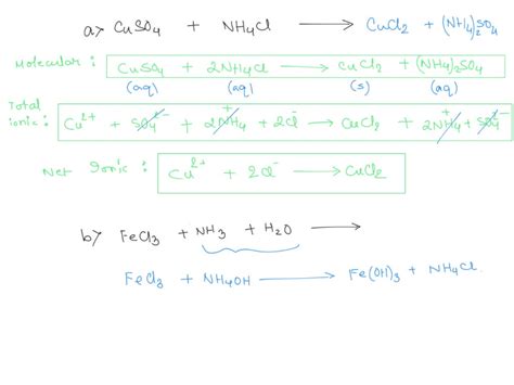 SOLVED: Write correct net ionic equations for each of the following: KCN is added to an aqueous ...