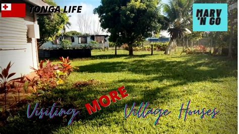 Tonga Life: Visiting MORE Village Houses - YouTube