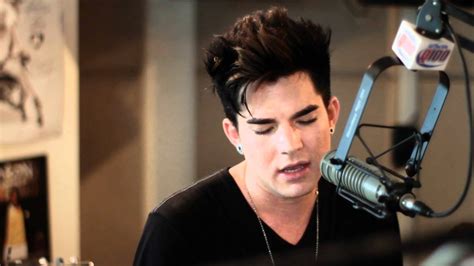 Adam Lambert "Better than I know myself" live on The Bert Show Adam Lambert, News Songs, Adams ...