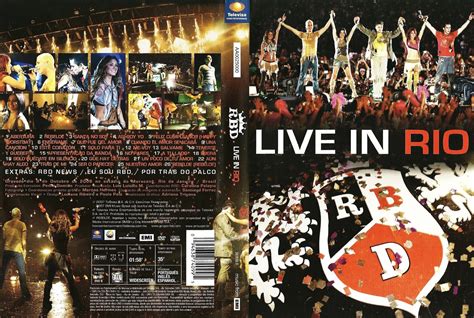 DVD: RBD - Live In Rio - Encartes Pop