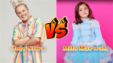 Jojo Siwa VS Mila Marwah (Anasala Family) Transformation 👑 From Baby To 2023 - YouTube