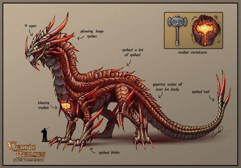 ArtStation - Dragon King character view