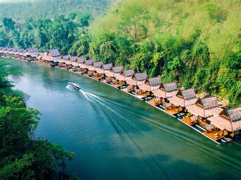 Luxury Floating Villas in Kanchanaburi FloatHouse River Kwai