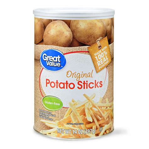 Great Value Original Potato Sticks, 14 Oz. - Walmart.com