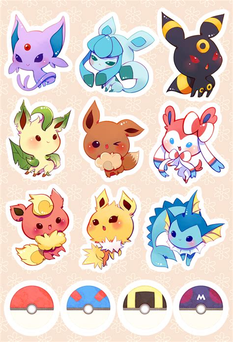 Printable Pokemon Stickers - Printable Templates