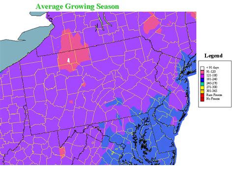 Length of Growing Season