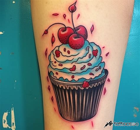 Cupcake Tattoo Meaning, Designs & Ideas - Tattoo SEO