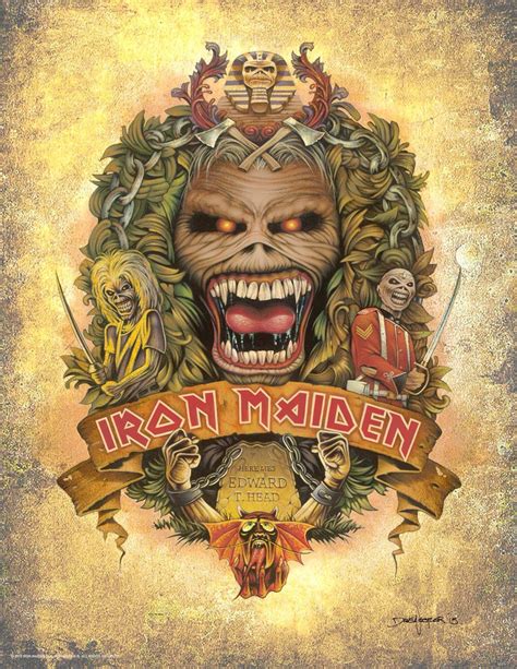 EDDIE Iron Maiden Band, Iron Maiden Eddie, Bruce Dickinson, Heavy Metal ...