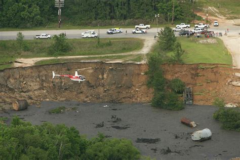 Daisetta sinkhole: what to know about the rare geological event