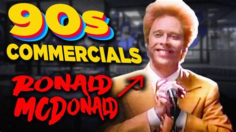 2 Hours of 90s TV Commercials: Ronald McDonald EXPOSED - YouTube