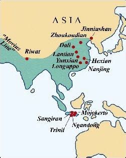 HOMO ERECTUS AND THE FIRST HOMININS IN ASIA | Facts and Details