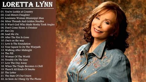 Loretta Lynn Greatest Hits || Loretta Lynn Best Songs (Full Album ...