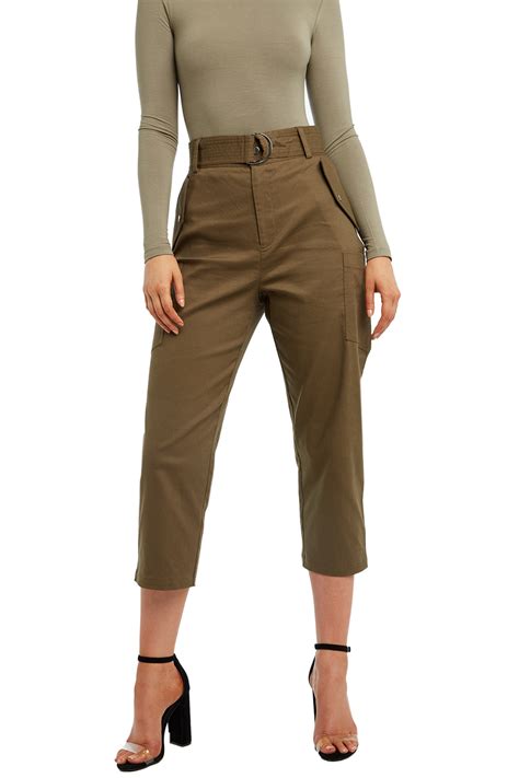 Cargo Belt Pant | Ladies Clothing & Pants | Bardot