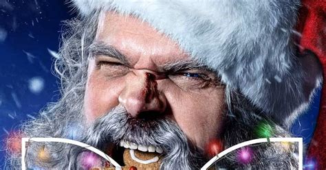 Violent Night Poster Offers Another Look at David Harbour's Raging Santa Claus