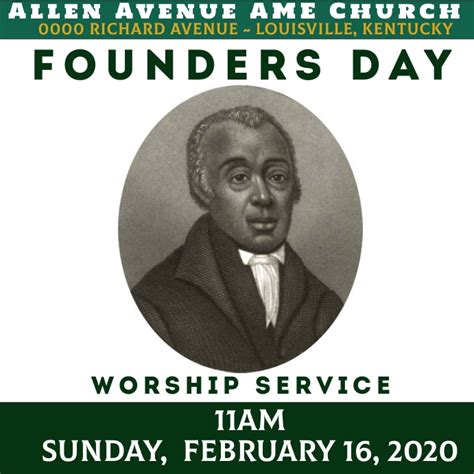 AME Church Founders Day Template | PosterMyWall