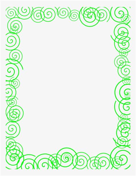 Green Border Clip Art