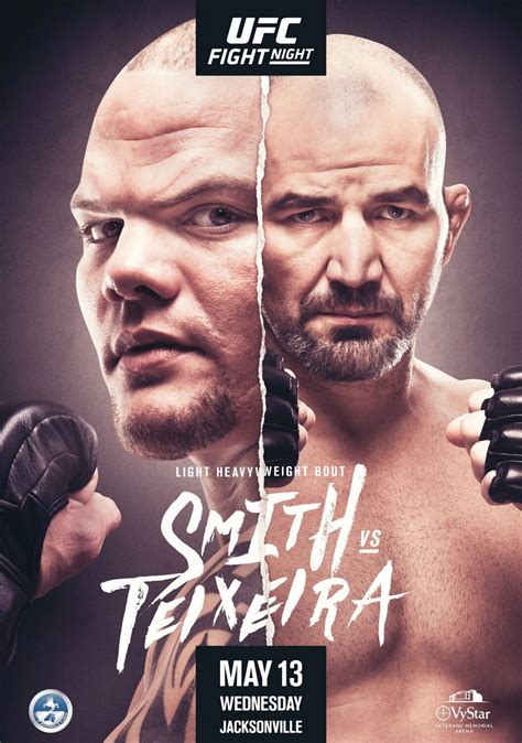 UFC Fight Night 171; Smith vs. Teixeira Poster Print - prints4u