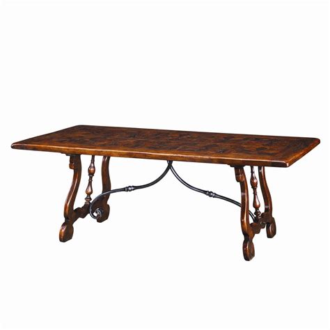 Theodore Alexander Tables CB54006 Traditional Rectangular Antiqued Wood ...