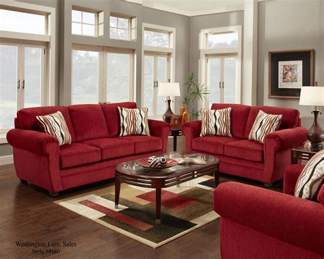 #1 Furniture Store at Delaware | Urban Furniture Outlet | Red sofa living room, Red couch living ...