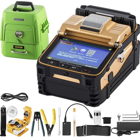 VEVOR Fiber Fusion Splicer AI-8 with 6 Seconds Splicing Time,Fusion ...