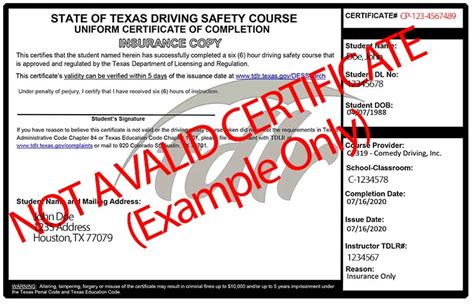 Defensive Driving Houston Texas Same Day Certificate